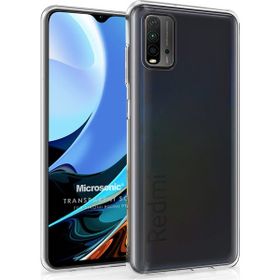 Microsonic Xiaomi Redmi 9t Uyumlu Transparent Soft Beyaz Kılıf