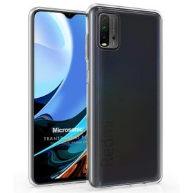 Microsonic Xiaomi Redmi 9t Uyumlu Transparent Soft Beyaz Kılıf