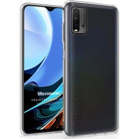 Microsonic Xiaomi Redmi 9t Uyumlu Transparent Soft Beyaz Kılıf