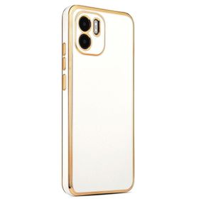Microsonic Xiaomi Redmi A1 Olive Plated Beyaz Kılıf