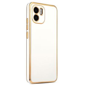 Microsonic Xiaomi Redmi A1 Olive Plated Beyaz Kılıf