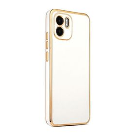 Microsonic Xiaomi Redmi A1 Olive Plated Beyaz Kılıf
