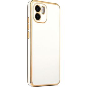 Microsonic Xiaomi Redmi A1 Olive Plated Beyaz Kılıf