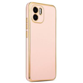 Microsonic Xiaomi Redmi A1 Olive Plated Pembe Kılıf