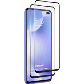 Microsonic Xiaomi Redmi K30 Crystal Seramik Nano 2 Adet Siyah Ekran Koruyucu