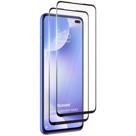 Microsonic Xiaomi Redmi K30 Crystal Seramik Nano 2 Adet Siyah Ekran Koruyucu