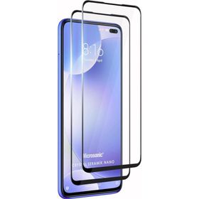 Microsonic Xiaomi Redmi K30 Crystal Seramik Nano 2 Adet Siyah Ekran Koruyucu