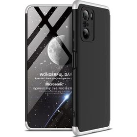 Microsonic Xiaomi Redmi K40 Double Dip 360 Protective Siyah Kılıf