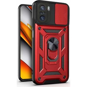Microsonic Xiaomi Redmi K40 Impact Resistant Kırmızı Kılıf