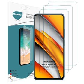 Microsonic Xiaomi Redmi K40 Pro Screen Protector Nano Glass 3 Adet Cam Ekran Koruyucu