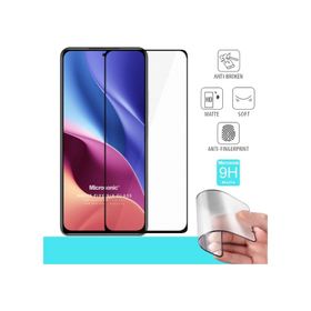 Microsonic Xiaomi Redmi K40 Pro Seramik Matte Flexible Siyah Ekran Koruyucu