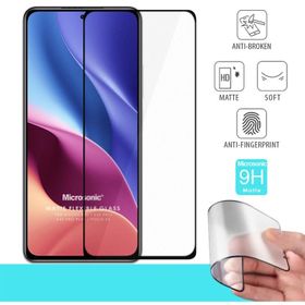 Microsonic Xiaomi Redmi K40 Seramik Matte Flexible Siyah Ekran Koruyucu