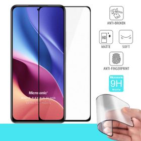 Microsonic Xiaomi Redmi K40 Seramik Matte Flexible Siyah Ekran Koruyucu