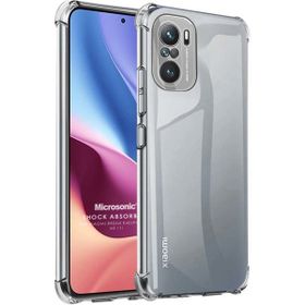 Microsonic Xiaomi Redmi K40 Shock Absorbing Şeffaf Cep Telefonu Kılıfı