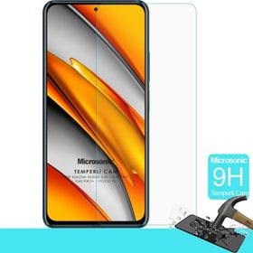 Microsonic Xiaomi Redmi K40 Tempered Glass Cam Ekran Koruyucu