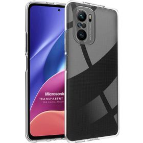 Microsonic Xiaomi Redmi K40 Transparent Soft Beyaz Kılıf