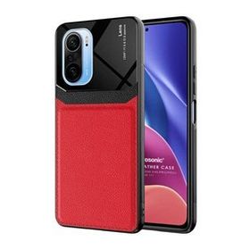 Microsonic Xiaomi Redmi K40 Uniq Leather Kırmızı Kılıf