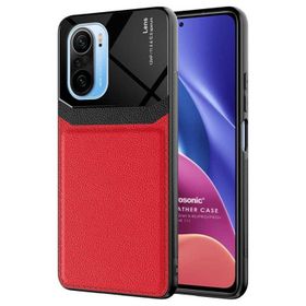 Microsonic Xiaomi Redmi K40 Uniq Leather Kırmızı Kılıf