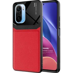 Microsonic Xiaomi Redmi K40 Uniq Leather Kırmızı Kılıf