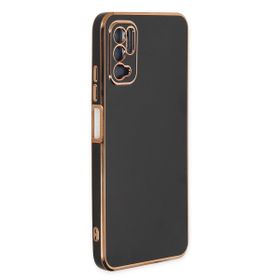 Microsonic Xiaomi Redmi Note 10 5G Olive Plated Siyah Cep Telefonu Kılıfı