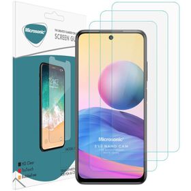 Microsonic Xiaomi Redmi Note 10 5G Screen Protector Nano Glass 3 Adet Cam Ekran Koruyucu