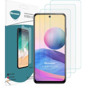 Microsonic Xiaomi Redmi Note 10 5G Screen Protector Nano Glass 3 Adet Cam Ekran Koruyucu