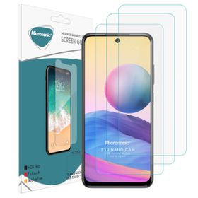 Microsonic Xiaomi Redmi Note 10 5G Screen Protector Nano Glass 3 Adet Cam Ekran Koruyucu
