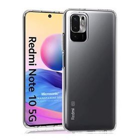 Microsonic Xiaomi Redmi Note 10 5G Transparent Soft Beyaz Cep Telefonu Kılıfı