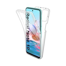 Microsonic Xiaomi Redmi Note 10 6 Tarafı Tam Full Koruma 360 Clear Soft Cep Telefonu Kılıfı