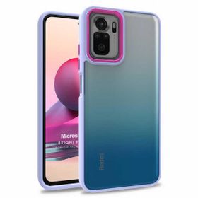 Microsonic Xiaomi Redmi Note 10 Bright Planet Lila Kılıf