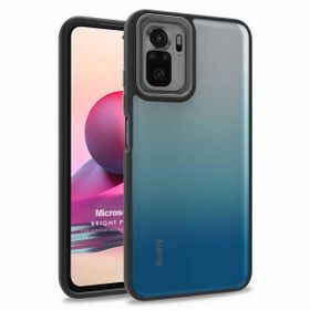 Microsonic Xiaomi Redmi Note 10 Bright Planet Siyah Kılıf
