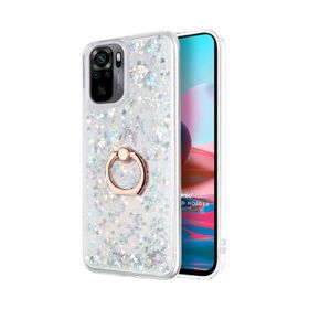 Microsonic Xiaomi Redmi Note 10 Glitter Liquid Holder Cep Telefonu Kılıfı