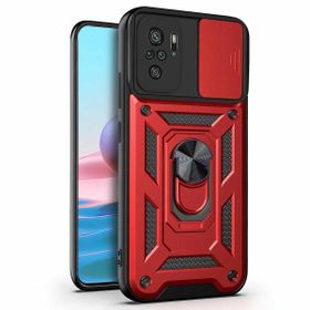 Microsonic Xiaomi Redmi Note 10 Impact Resistant Kırmızı Kılıf
