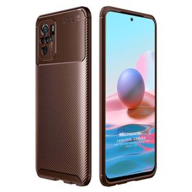 Microsonic Xiaomi Redmi Note 10 Legion Series Kahverengi Kılıf