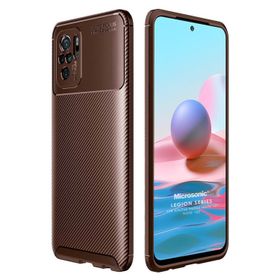 Microsonic Xiaomi Redmi Note 10 Legion Series Kahverengi Kılıf