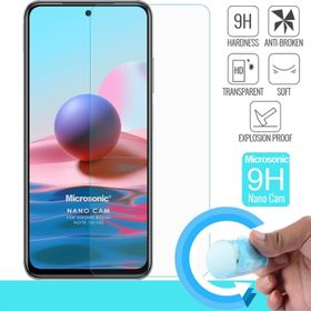 Microsonic Xiaomi Redmi Note 10 Nano Glass Cam Ekran Koruyucu