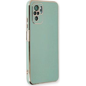 Microsonic Xiaomi Redmi Note 10 Olive Plated Cep Telefonu Kılıfı