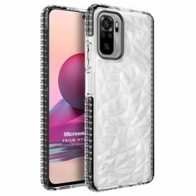 Microsonic Xiaomi Redmi Note 10 Prism Hybrid Siyah Kılıf
