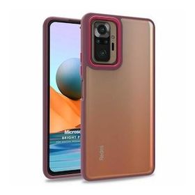 Microsonic Xiaomi Redmi Note 10 Pro Bright Planet Kırmızı Kılıf