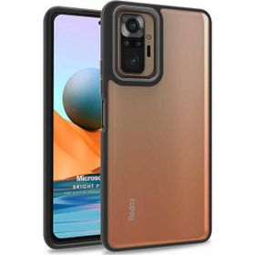 Microsonic Xiaomi Redmi Note 10 Pro Bright Planet Siyah Kılıf