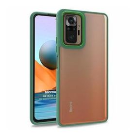 Microsonic Xiaomi Redmi Note 10 Pro Bright Planet Yeşil Kılıf