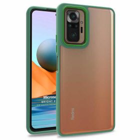 Microsonic Xiaomi Redmi Note 10 Pro Bright Planet Yeşil Kılıf