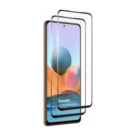 Microsonic Xiaomi Redmi Note 10 Pro Crystal Seramik Nano 2 Adet Siyah Ekran Koruyucu