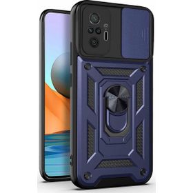 Microsonic Xiaomi Redmi Note 10 Pro Impact Resistant Lacivert Cep Telefonu Kılıfı