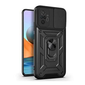 Microsonic Xiaomi Redmi Note 10 Pro Impact Resistant Siyah Telefon Kılıfı