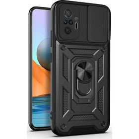 Microsonic Xiaomi Redmi Note 10 Pro Impact Resistant Siyah Telefon Kılıfı