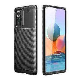 Microsonic Xiaomi Redmi Note 10 Pro Legion Series Siyah Kılıf