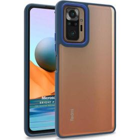 Microsonic Xiaomi Redmi Note 10 Pro Max Bright Planet Lacivert Cep Telefonu Kılıfı