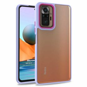 Microsonic Xiaomi Redmi Note 10 Pro Max Bright Planet Lila Cep Telefonu Kılıfı