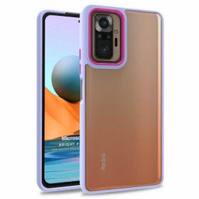 Microsonic Xiaomi Redmi Note 10 Pro Max Bright Planet Lila Cep Telefonu Kılıfı